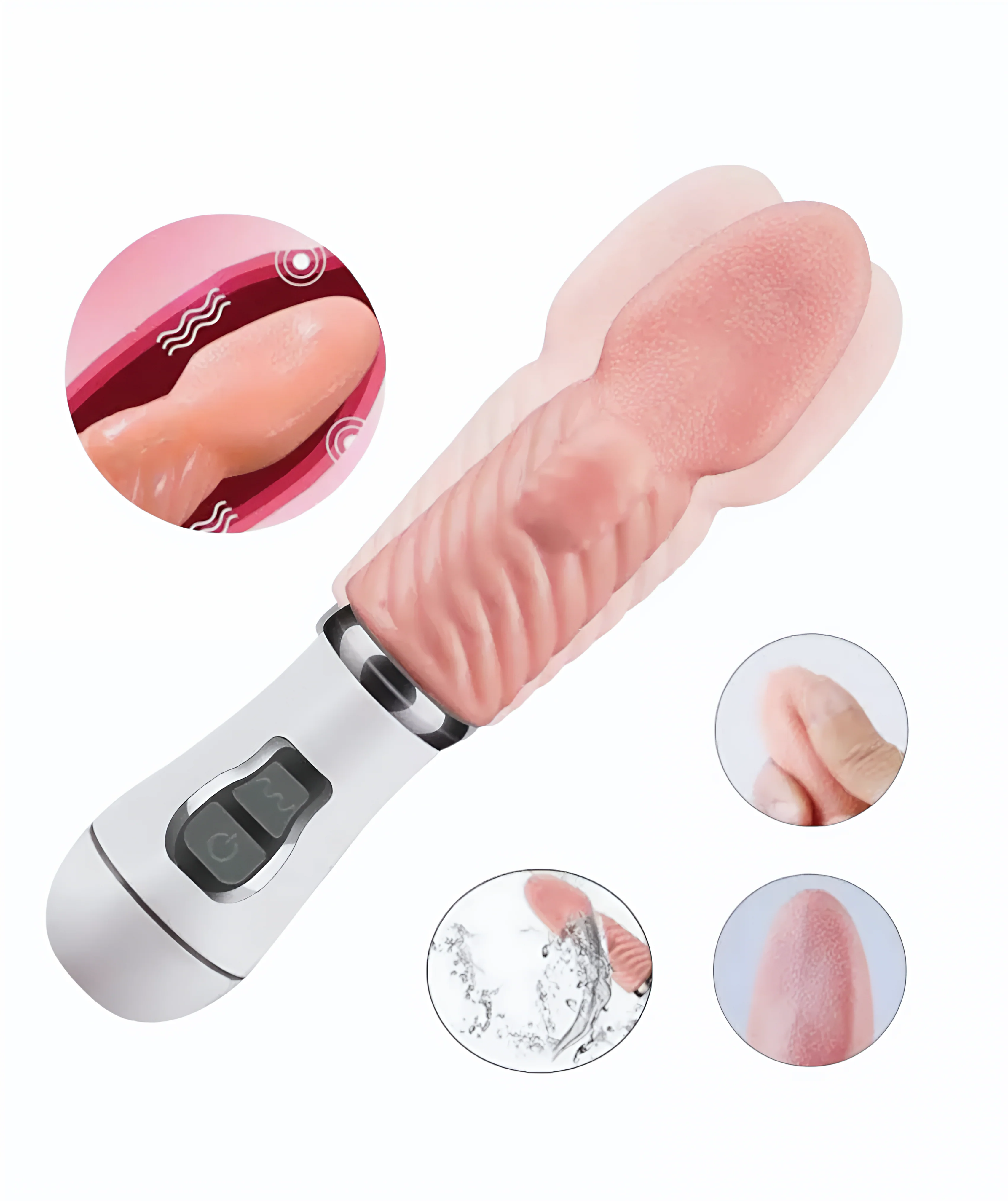 Swinging Tongue Licking Clitoral Vibe Machine
